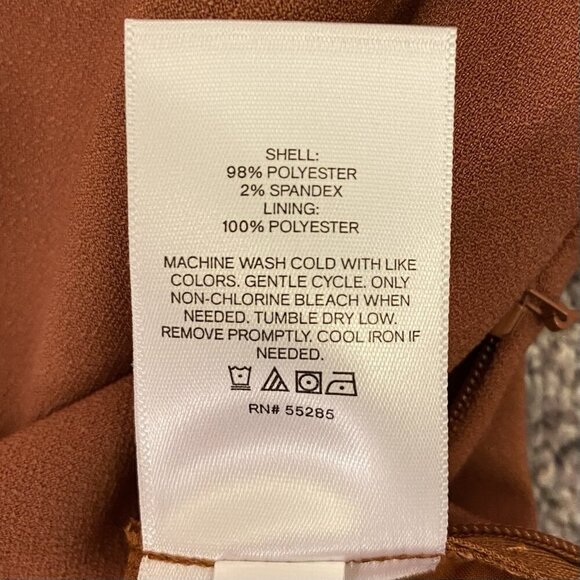 Express Women's Square Neck Cropped Tank Side Zipper Bullion Size XL - NWT $58 - Picture 16 of 16